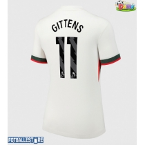 Chelsea Jamie Gittens #11 Bortedrakt Dame 2025-26 Kortermet